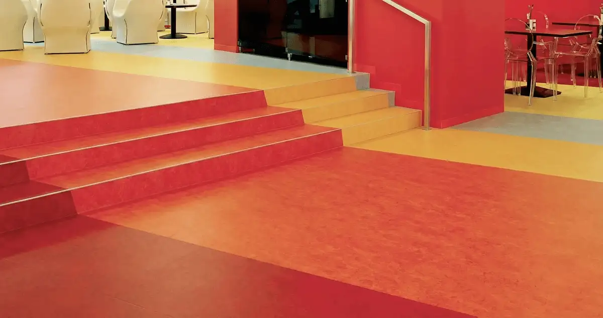 Snack bar with beautiful professionally installed linoleum flooring in Kansas City, KS
